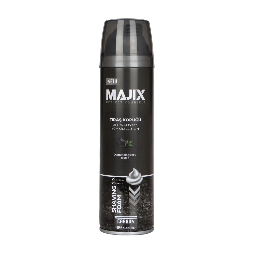 Majix Carbon Shaving Foam - 200ml