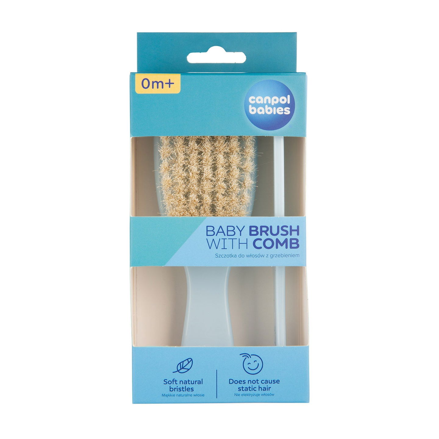 Canpol Babies Baby Brush With Comb (0m+) - 2Pcs