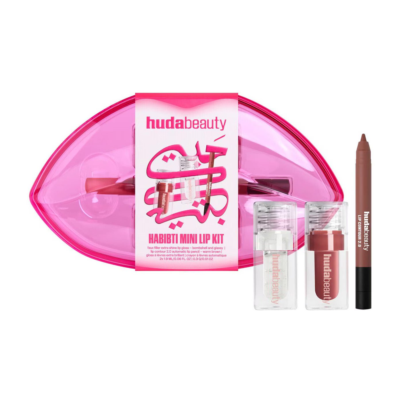 Huda Beauty Habibti Mini Lip Kit